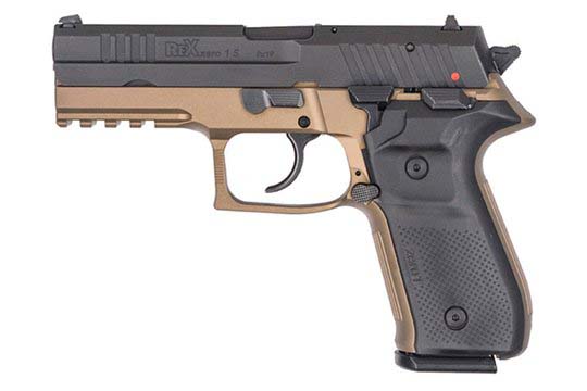 Arex Rex Zero 1S Standard 9mm luger   Semi Auto Pistols FMGRP-HIWQP2X8 8.15537E+11