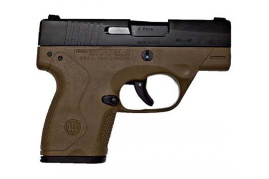 Beretta BU9 Nano Flat Dark Earth 9mm luger   Semi Auto Pistols BRTTA-4IUKYWCP 82442719306