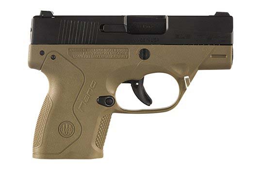 Beretta BU9 Nano Flat Dark Earth 9mm luger  Pronox Semi Auto Pistols BRTTA-W17NEQ7M 82442719283