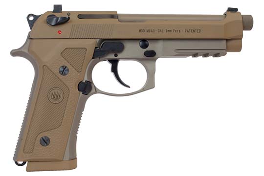 Beretta M9A3 Italian Type F 9mm luger  FLAT DARK EARTH Semi Auto Pistols BRTTA-U5TIPRIX 82442893303