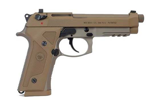 Beretta M9A3 Type G 9mm luger  Full FDE (Flat Dark Earth) Semi Auto Pistols BRTTA-S1KG8M3C 82442858678