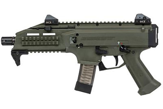 CZ-USA CZ Scorpion EVO 3 S1 Pistol  9mm luger OD Green Semi Auto Pistols CZUSA-LIIOO4BT 806703913551