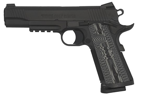 Colt 1911 Government Combat Unit w/Rail 9mm luger   Semi Auto Pistols COLTS-3RD7MBDK 098289111869