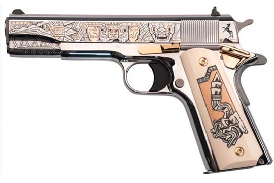 Colt 1911 Rose Gold Mexican Heritage .38 Super   Semi Auto Pistols COLTS-M11SMESK 982890417918