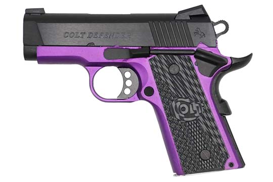 Colt Defender  .45 ACP   Semi Auto Pistols COLTS-W3GMLU75 098289117533