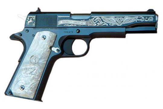 Colt Emiliano Zapata Centennial 1991|Government TALO Edition .38 Super   Semi Auto Pistols COLTS-7S3SEDDE 098289112064