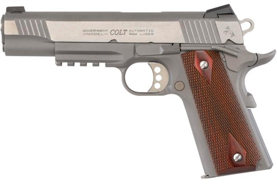 Colt Rail Gun  9mm luger   Semi Auto Pistols COLTS-R8M27JUD 151550006735