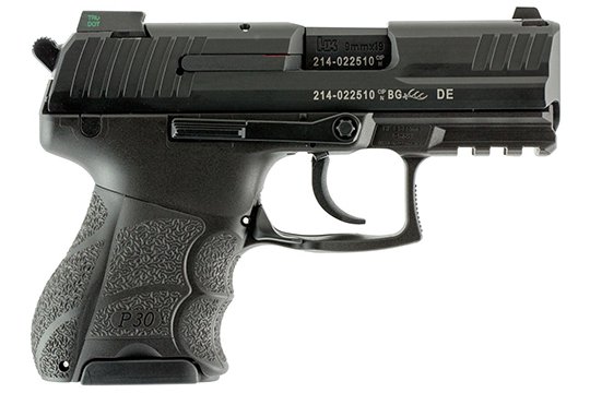 Heckler & Koch P30SK MA Compliant 9mm luger   Semi Auto Pistols HCKLR-WOFP32P3 642230261846