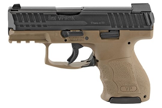 Heckler & Koch VP9SK VP9 9mm luger   Semi Auto Pistols HCKLR-JGEDA3ED 642230262324
