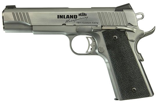 Inland Manufacturing 1911 Custom Carry  .45 ACP Stainless Semi Auto Pistols NLNDM-K7Y36F7J 602686264006