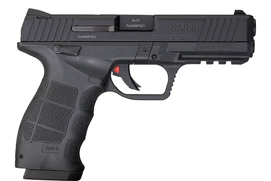 SAR Arms SAR9   9mm luger  Semi Auto Pistols SRUSA-19WLU8EW 858763007541