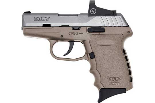 SCCY Firearms CPX-2 RD  9mm luger Stainless Steel Semi Auto Pistols SCCYN-55Y8WKT8 850013592302