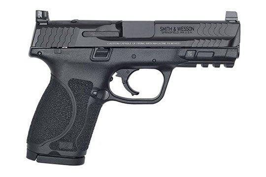 Smith & Wesson M&P 2.0 M2.0 Compact  9mm luger Matte Black Stainless Steel Slide Semi Auto Pistols SMTWS-1W6TFAVC 22188882308