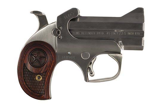 Bond Arms Defender Texas Defender .45 Colt  Single Shot Pistol UPC 855959001017