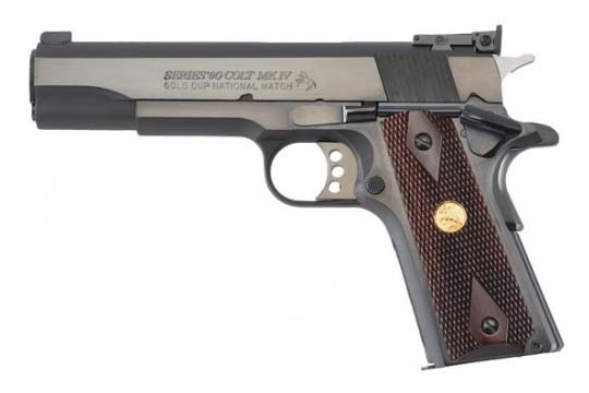 Colt Gold Cup Gold Cup National Match (Series 70) .45 ACP  Semi Auto Pistol UPC 98289042439