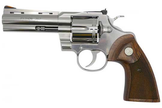 Colt Python  .357 Mag. STAINLESS STEEL Revolver UPC 98289003287