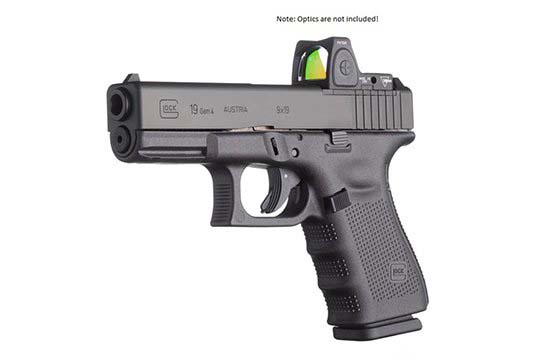 Glock G19 Gen 4 MOS 9mm Luger Black Frame