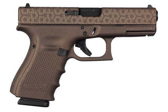 Glock G19 Gen 4 9mm Luger Bronze Spartan Cerakote Frame