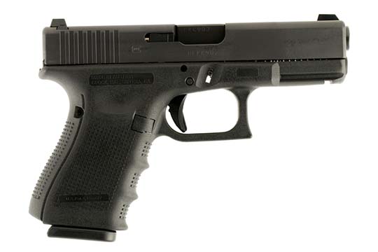 Glock G19 Gen 4 9mm Luger Black Frame