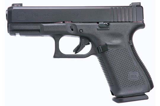 Glock G19 Gen 5 9mm Luger Black Frame