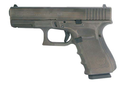 Glock G19 Gen 4 9mm Luger Distressed Brown Cerakote Frame