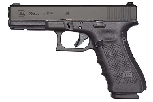 Glock G22 Gen 4 .40 S&W Black Frame