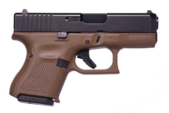 Glock G26 Gen 5 9mm Luger Flat Dark Earth Cerakote Frame