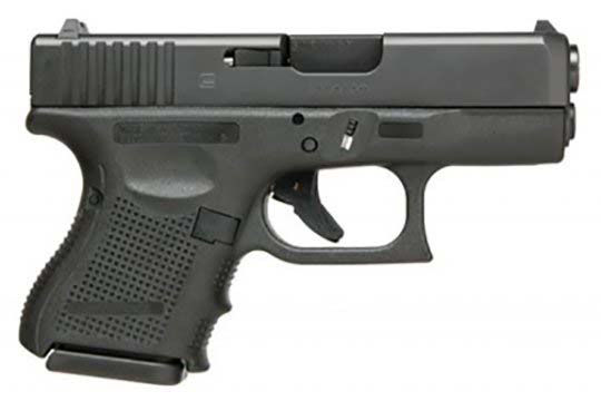 Glock G26 Gen 4 9mm Luger Black Frame
