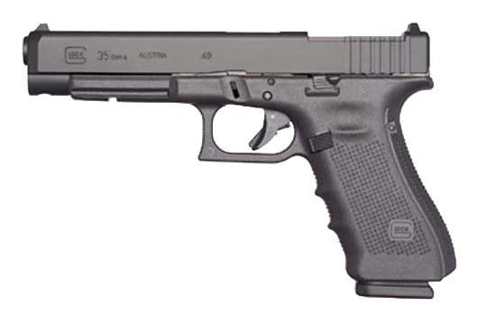 Glock G35 Gen 4 MOS .40 S&W Black Frame