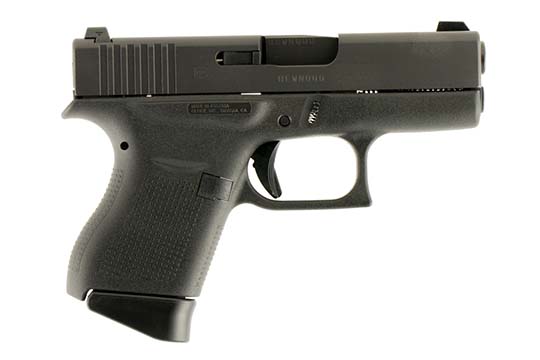 Glock G43 Gen 4 9mm Luger Black Frame