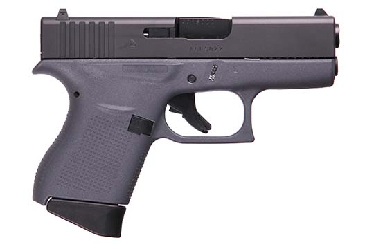 Glock G43 Gen 3 9mm Luger Gray Cerakote Frame