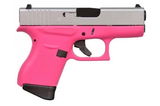 Glock G43 Gen 5 9mm Luger Pink Cerakote Frame