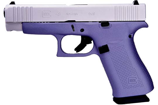 Glock G48 Gen 5 9mm Luger Purple Cerakote Frame