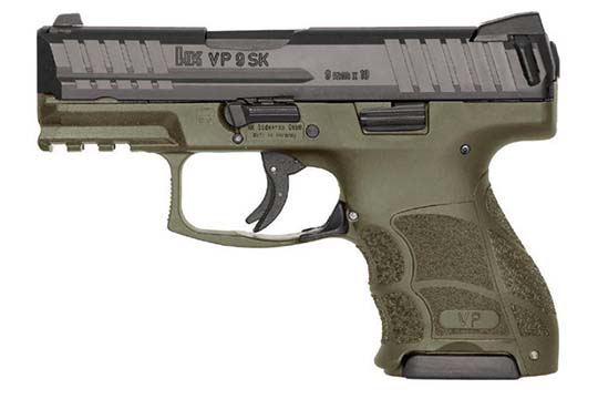 Heckler & Koch VP9 SK 9mm Luger OD Green Frame