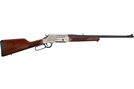 Henry Repeating Arms Long Ranger Deluxe Engraved .308 Win. Nickel Plated Receiver