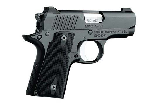 Kimber Micro Carry  .380 ACP  Semi Auto Pistol UPC 669278330822