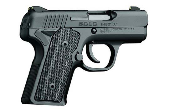 Kimber Solo Solo Carry 9mm Luger (9x19 Para)  Semi Auto Pistol UPC 669278390048