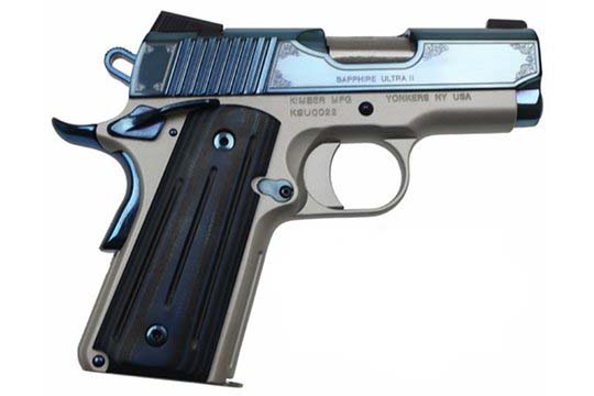 Kimber Special Edition Sapphire Ultra II 9mm Luger (9x19 Para)  Semi Auto Pistol UPC 669278322735