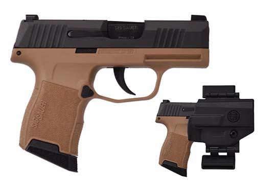 Sig Sauer P365 Micro Compact 9mm Luger Coyote Tan PVD Frame