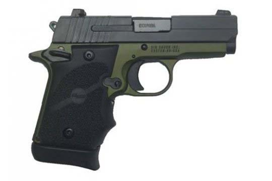 Sig Sauer P938 Army Green 9mm Luger OD Green Frame