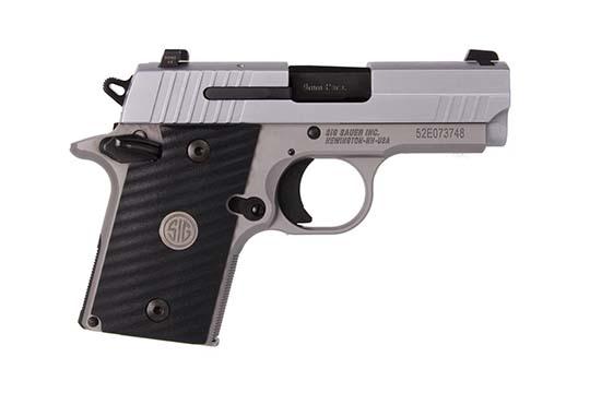 Sig Sauer P938 ASE 9mm Luger Stainless PVD Frame