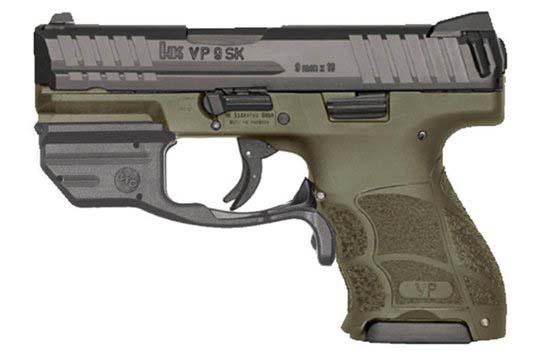 Heckler & Koch VP9 SK 9mm Luger OD Green Frame