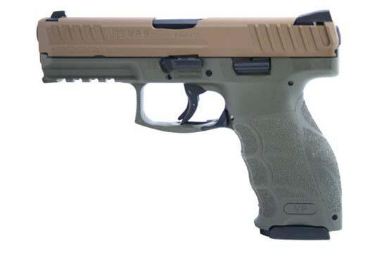 Heckler & Koch VP9 Standard 9mm Luger OD Green Frame