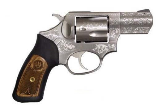 Ruger SP101 Deluxe .357 Mag. Engraved Satin Stainless Frame