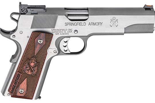 Springfield Armory 1911 Range Officer .45 ACP Brushed Stainless Frame