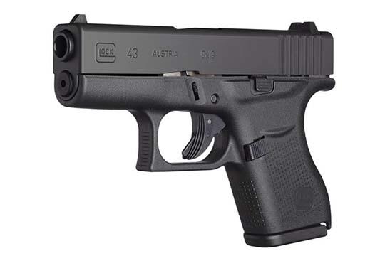 Glock G43 Gen 3 9mm Luger Black Frame
