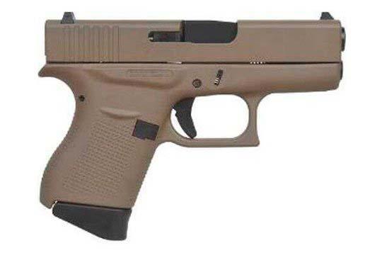 Glock G43 Gen 5 9mm Luger Flat Dark Earth Cerakote Frame