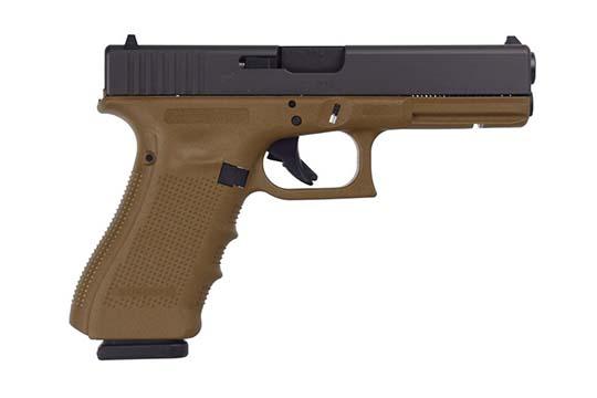 Glock G17 Gen 4 9mm Luger Flat Dark Earth Cerakote Frame