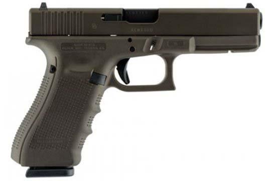 Glock G17 Gen 4 9mm Luger Midnight Bronze Cerakote Frame