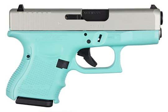 Glock G26 Gen 4 9mm Luger Robin Egg Blue Cerakote Frame